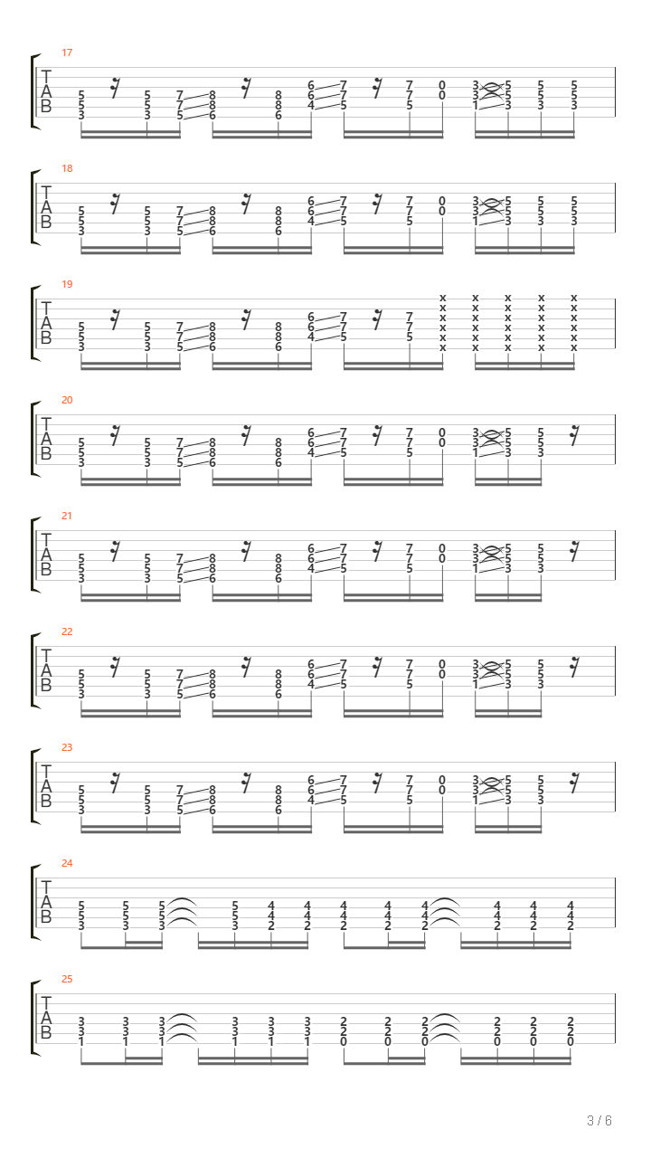 I-mold吉他谱