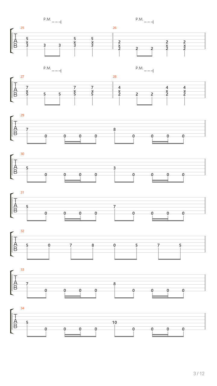 Ascend吉他谱