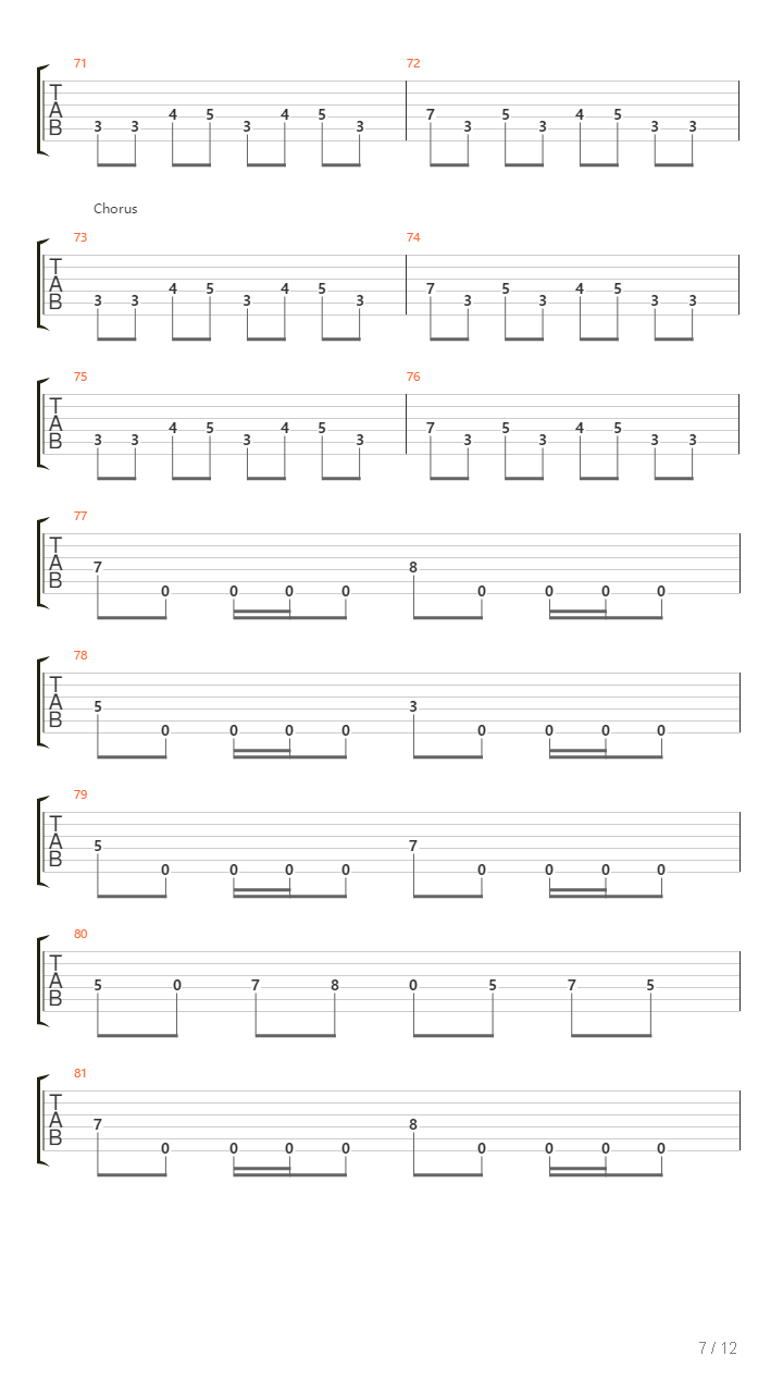 Ascend吉他谱