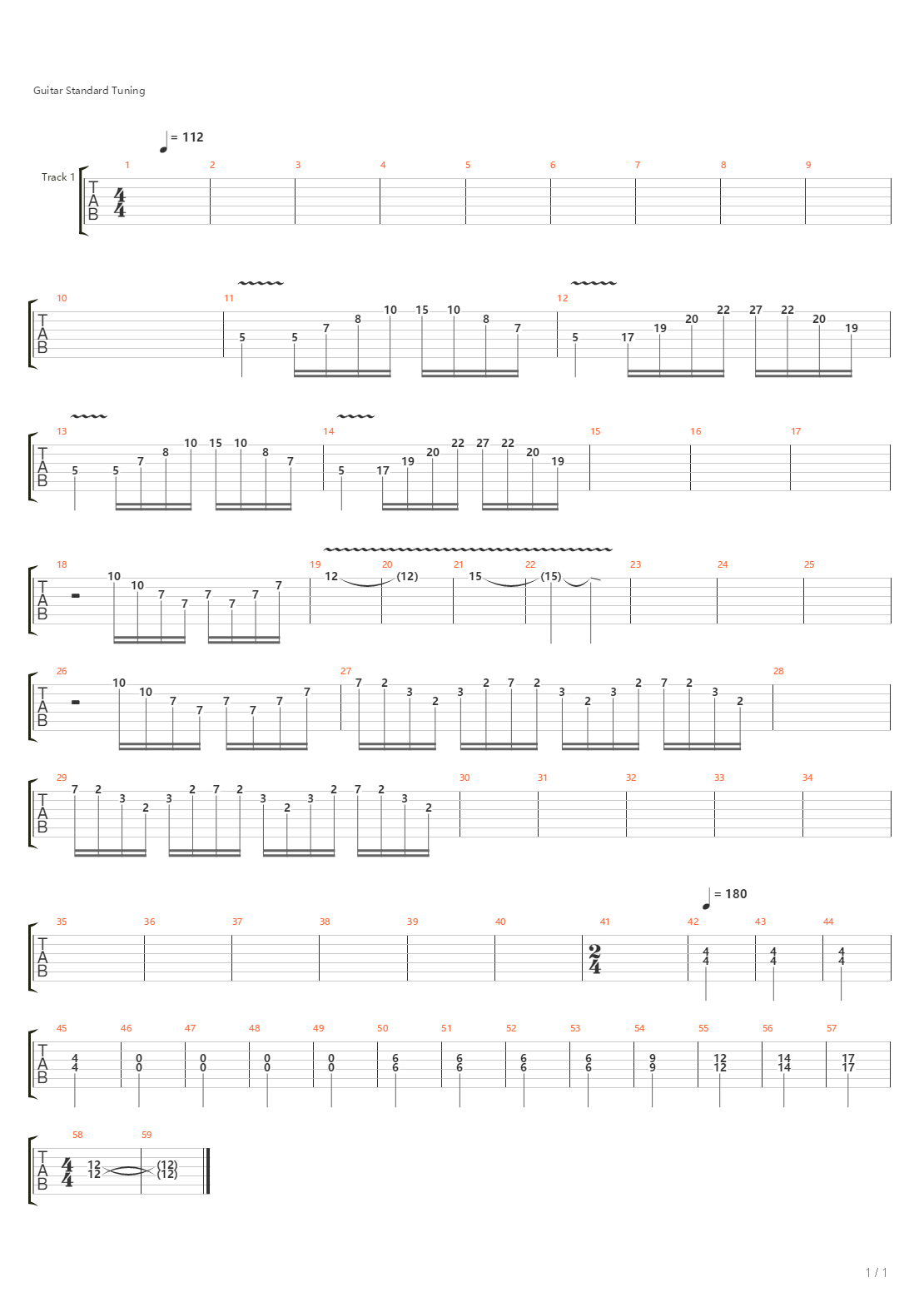 Orchestration吉他谱