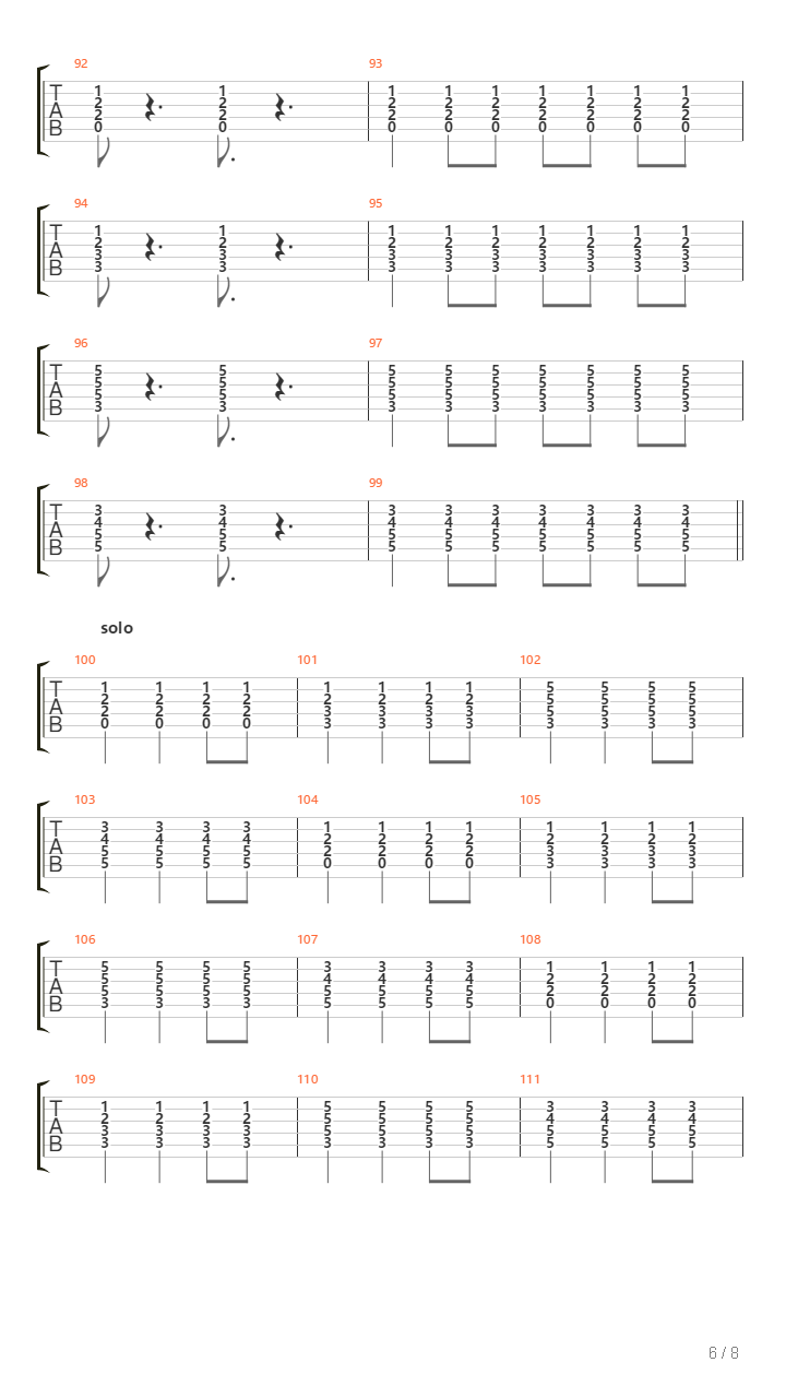 Everything Begins With Her吉他谱