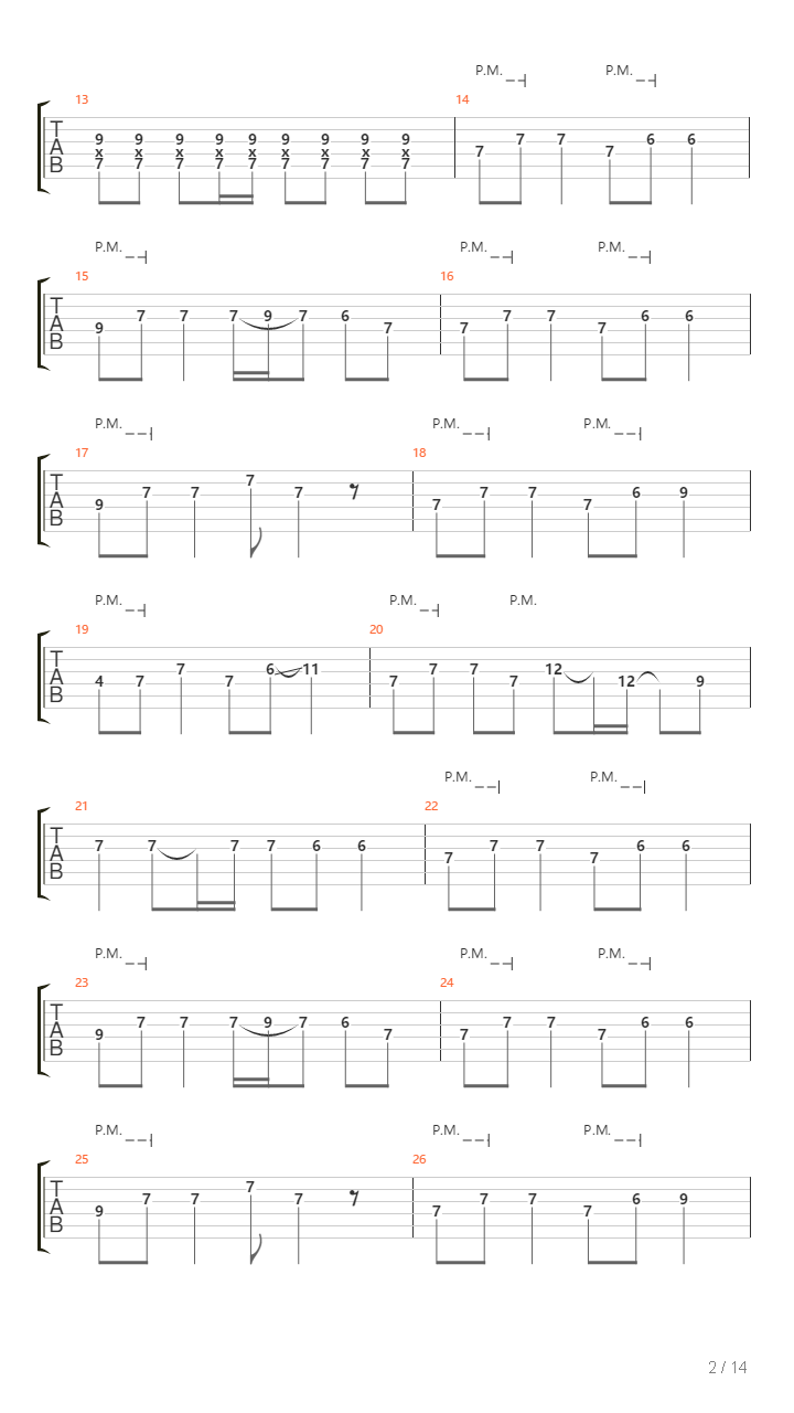 1 1吉他谱