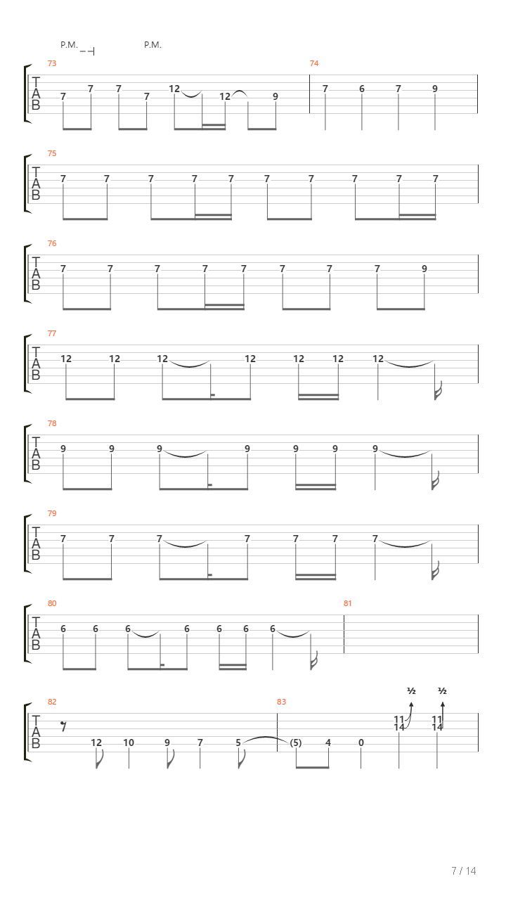 1 1吉他谱