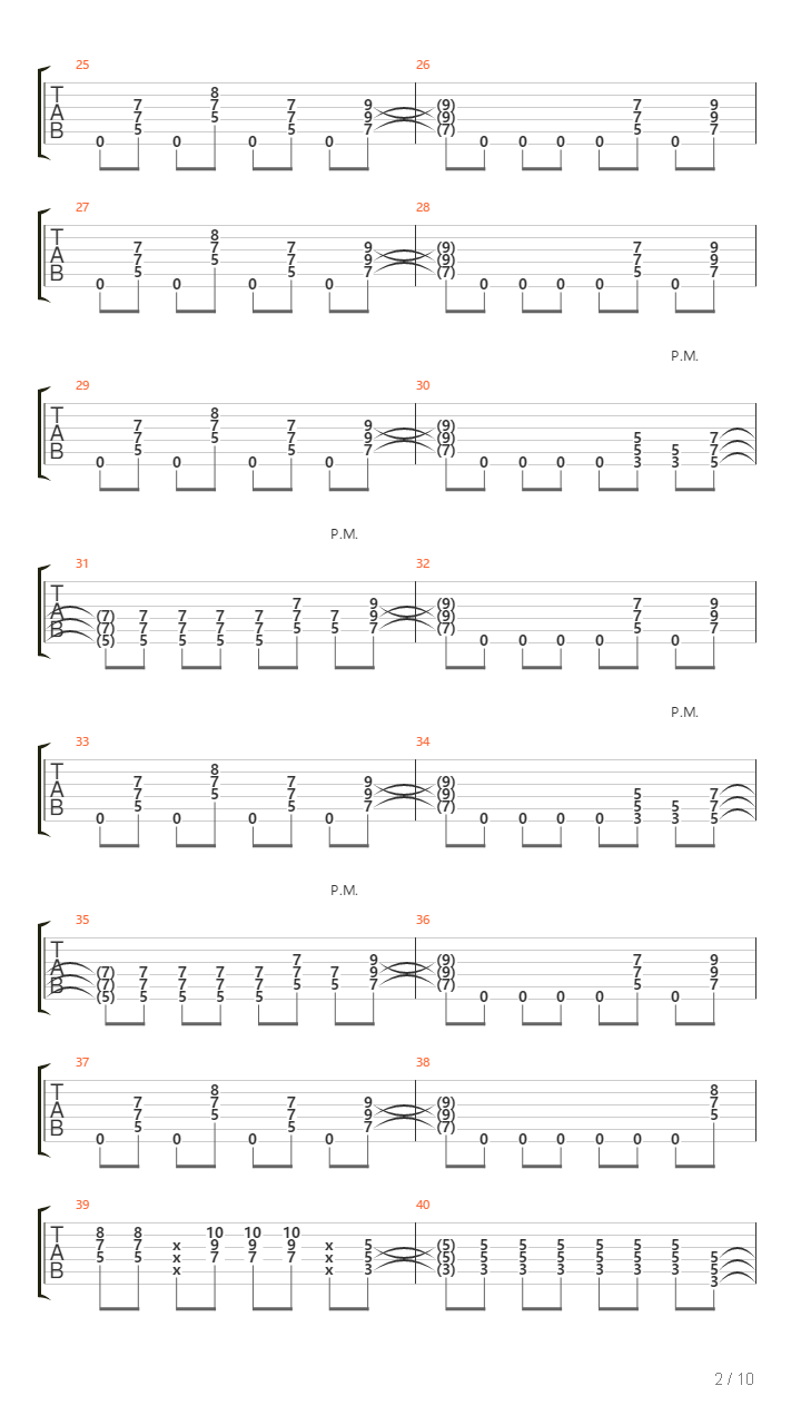 Black River吉他谱