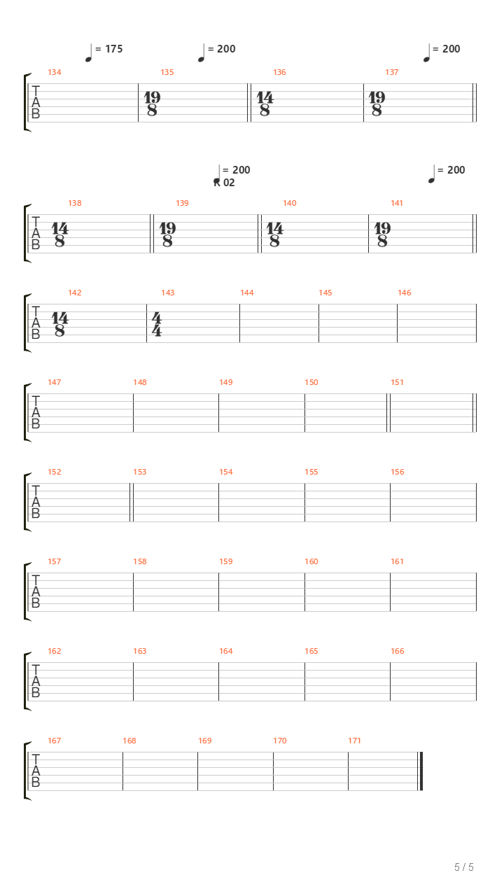 Final Chapter吉他谱