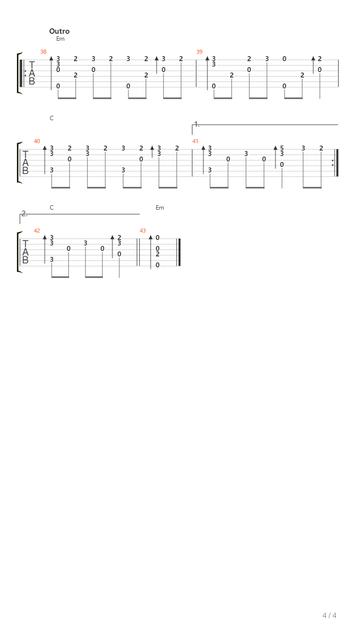 Priscillas Song Wolven Storm From The Witcher 3 Wild Hunt吉他谱