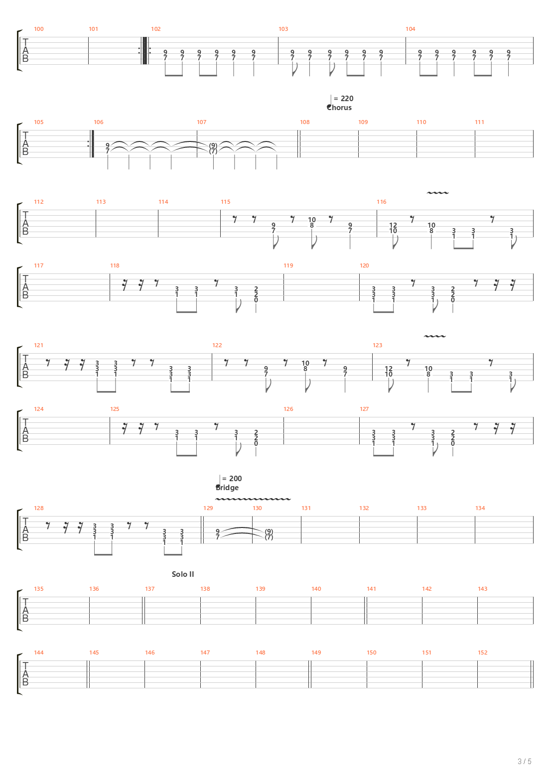 Lealtad Y Furia吉他谱