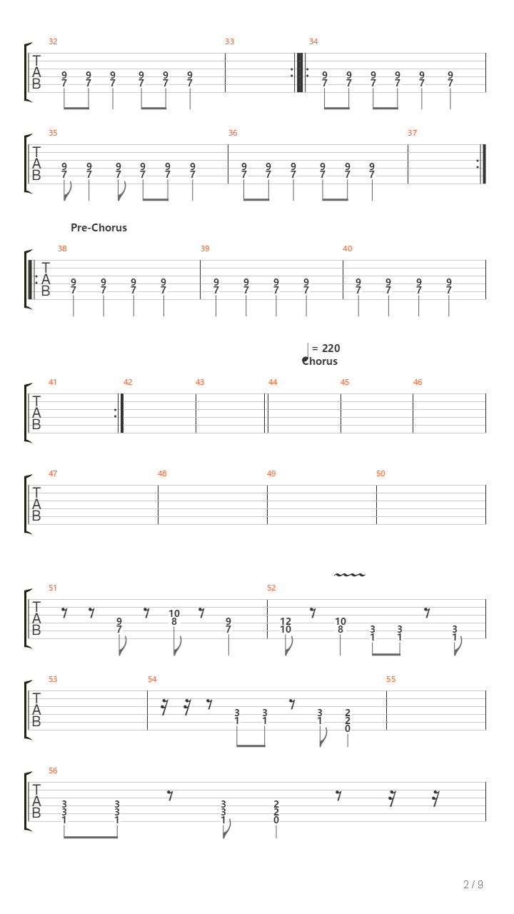 Lealtad Y Furia吉他谱