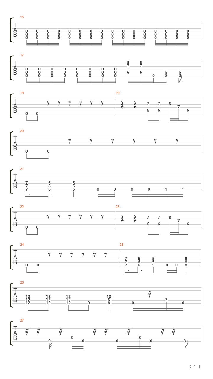 Back Another Step吉他谱