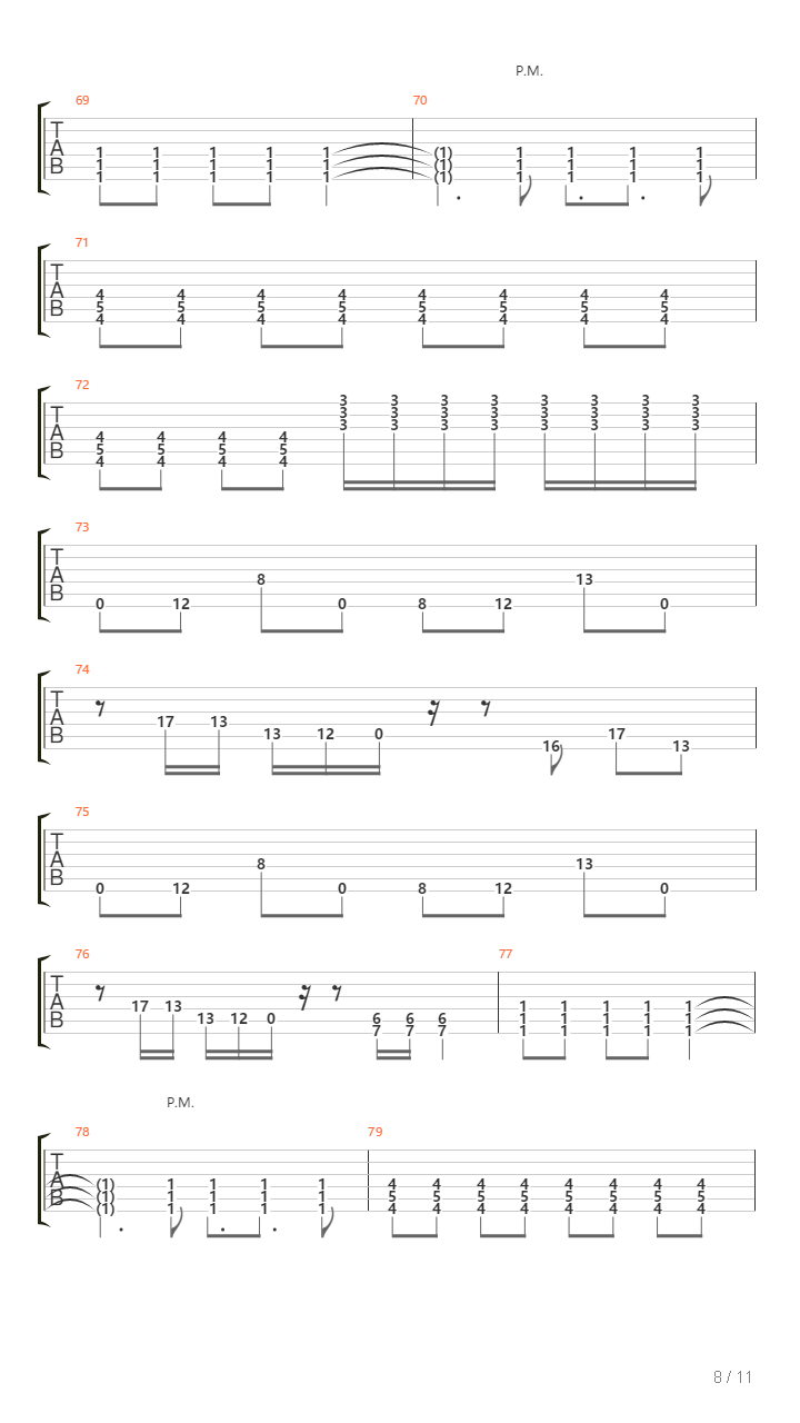 Back Another Step吉他谱