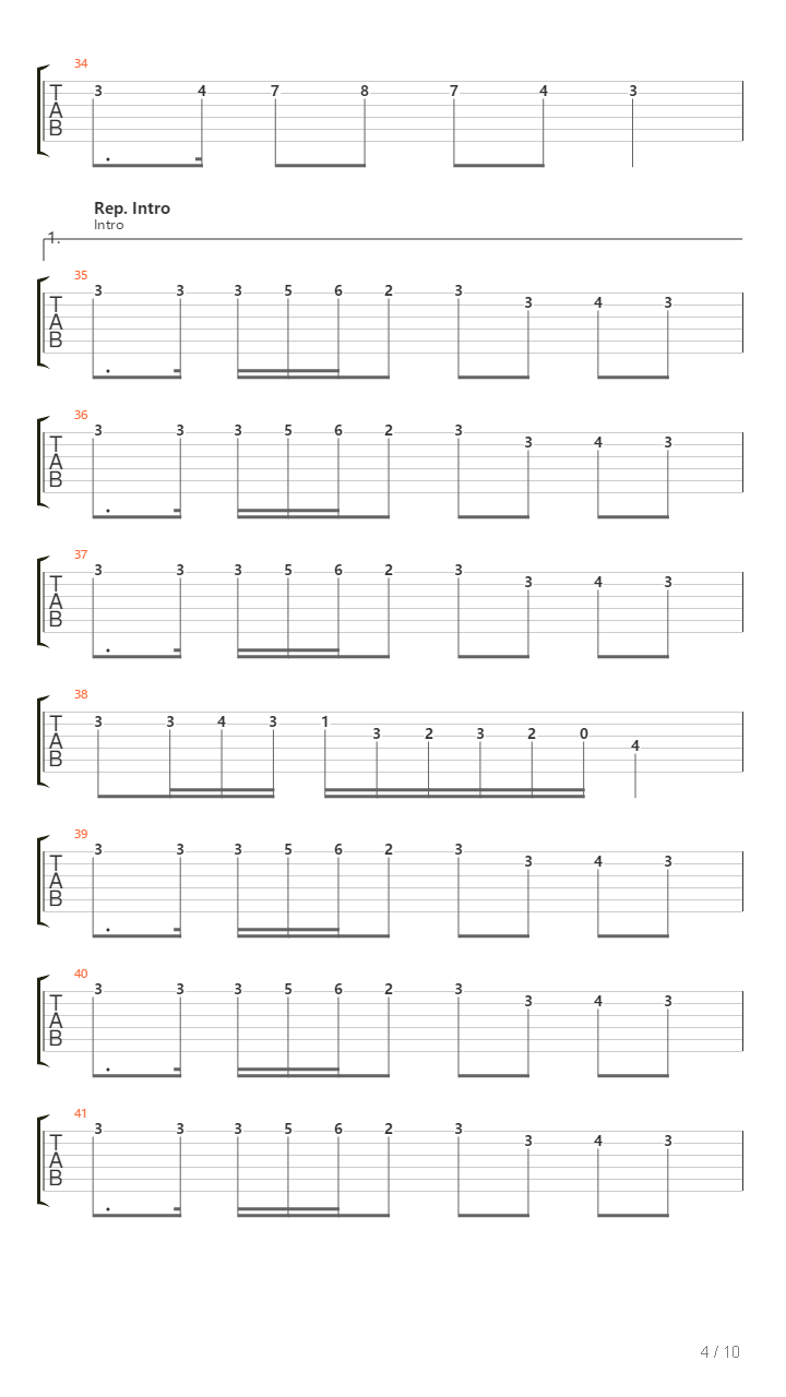 New Allemande吉他谱