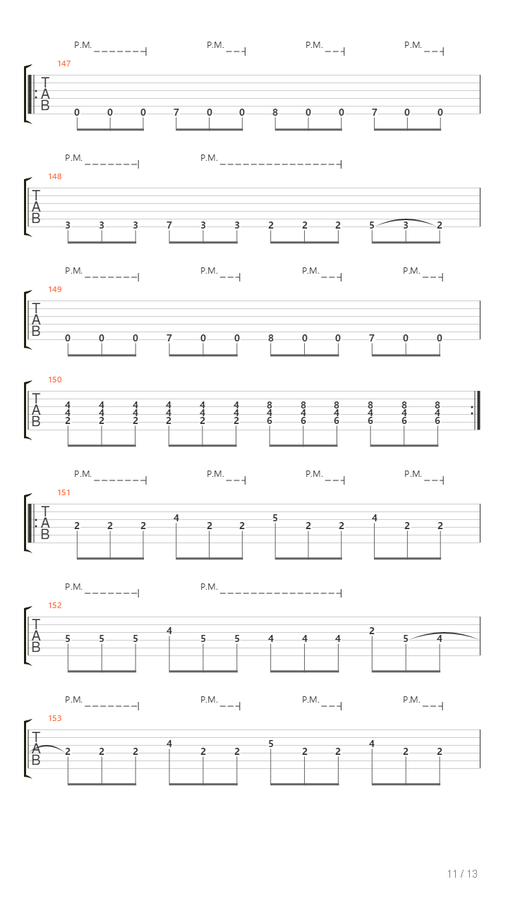 Towards The Horde吉他谱