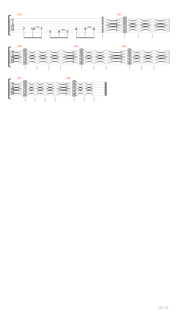 Towards The Horde吉他谱