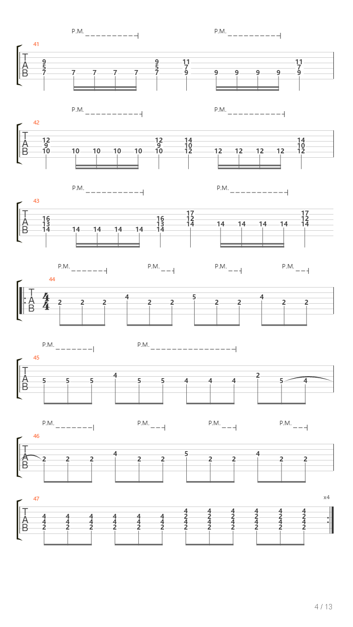 Towards The Horde吉他谱