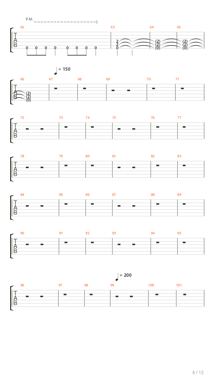 Towards The Horde吉他谱