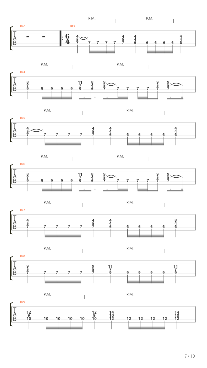 Towards The Horde吉他谱