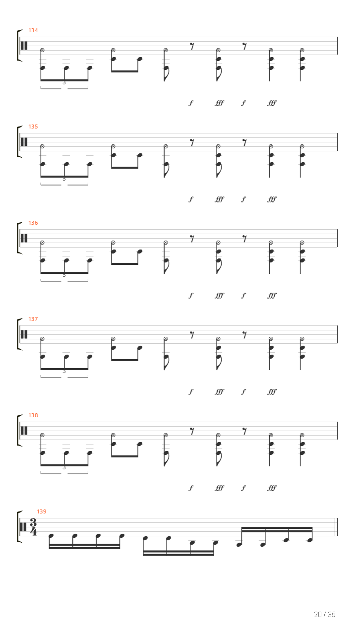Desecration吉他谱