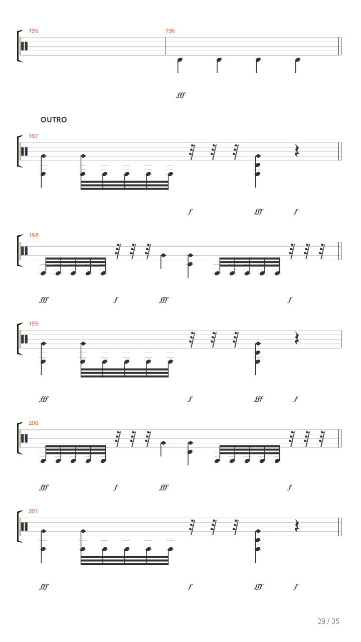 Desecration吉他谱