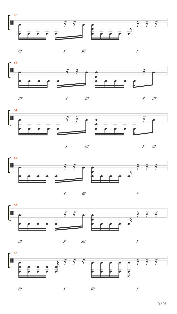 Desecration吉他谱