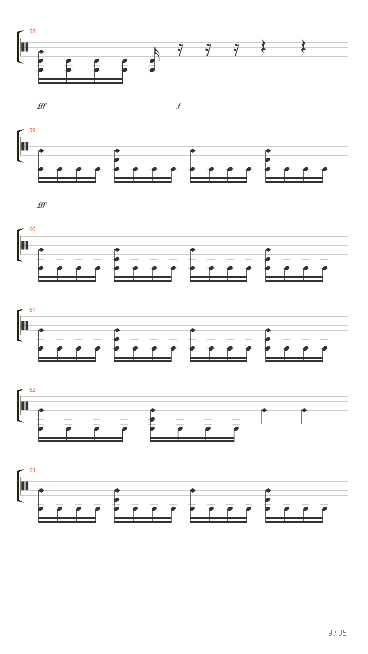 Desecration吉他谱