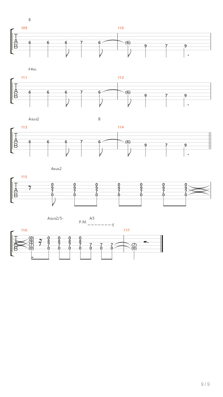 Haze吉他谱