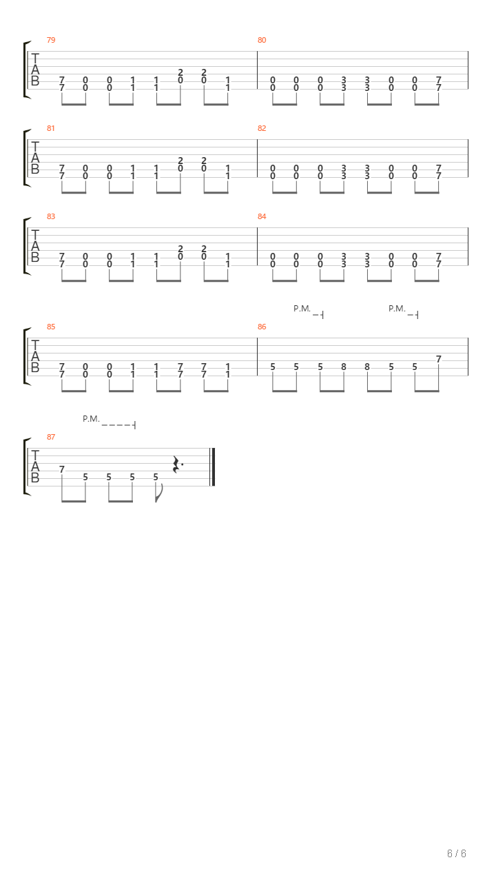 The Spiral吉他谱