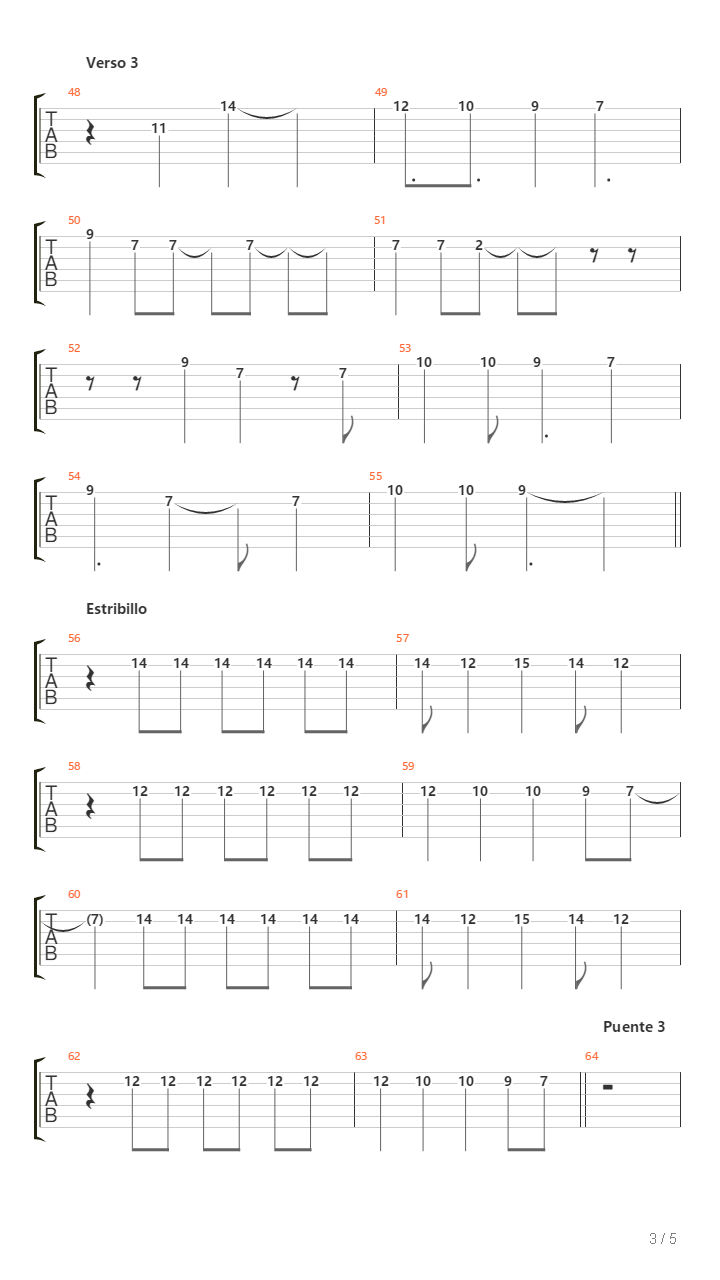 Piano Muerto吉他谱