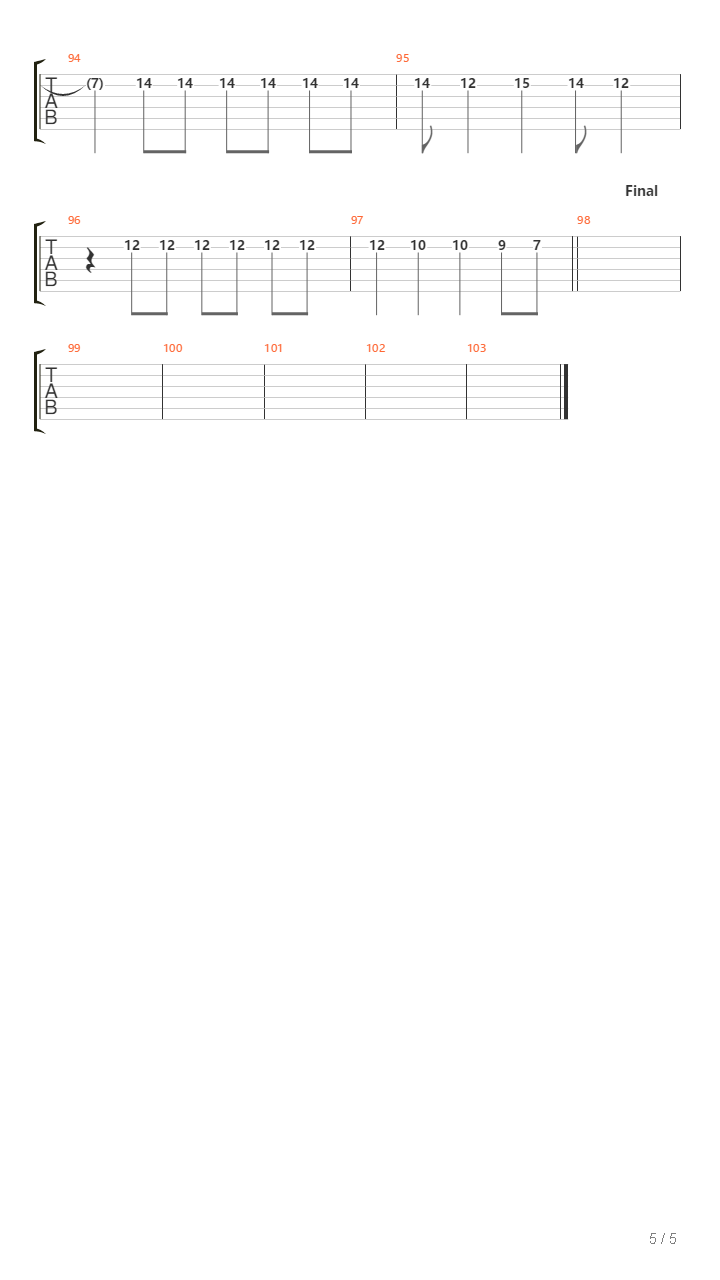 Piano Muerto吉他谱