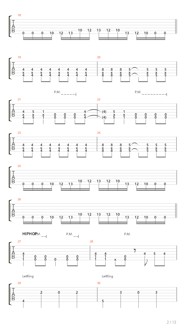 Long Way Down吉他谱