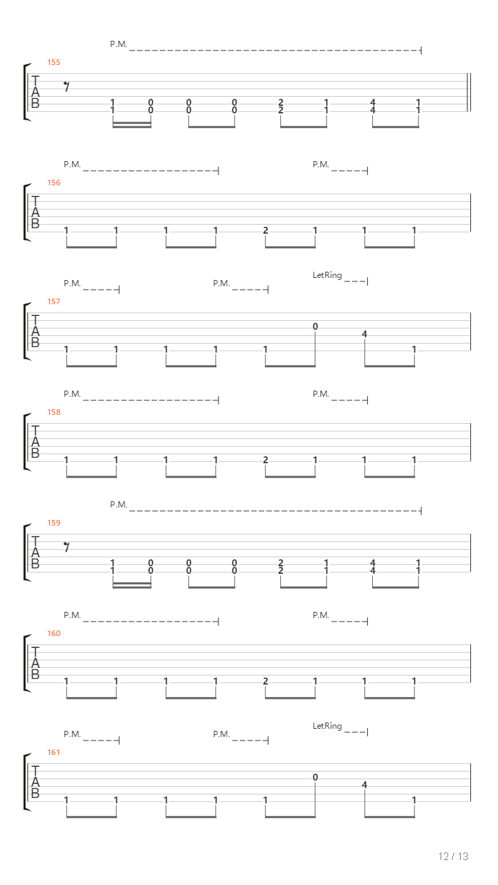 Long Way Down吉他谱