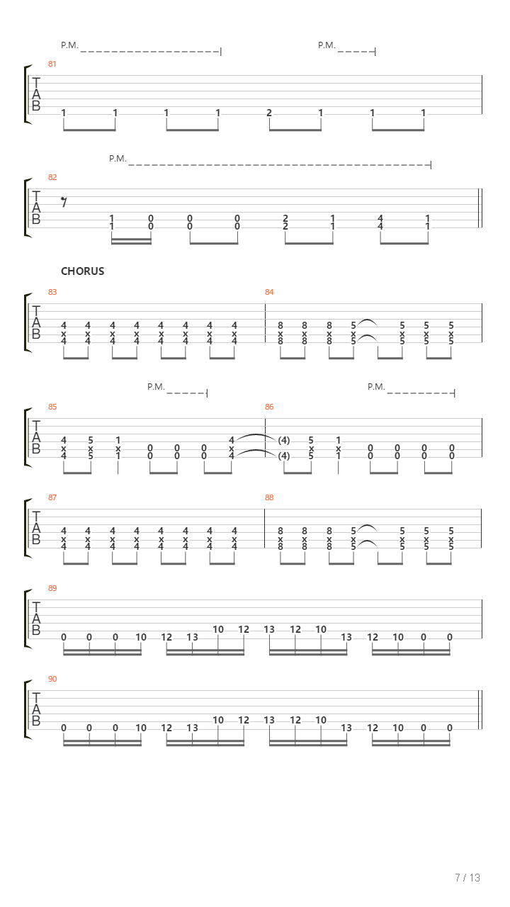 Long Way Down吉他谱