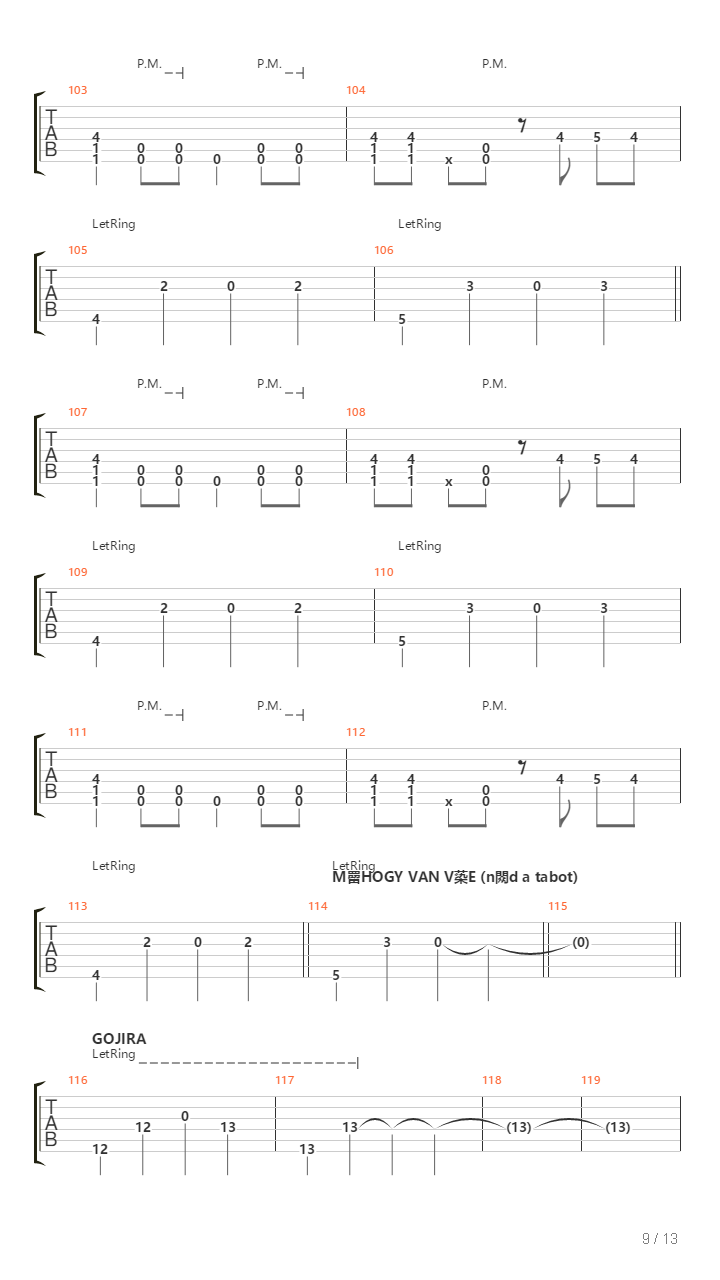 Long Way Down吉他谱