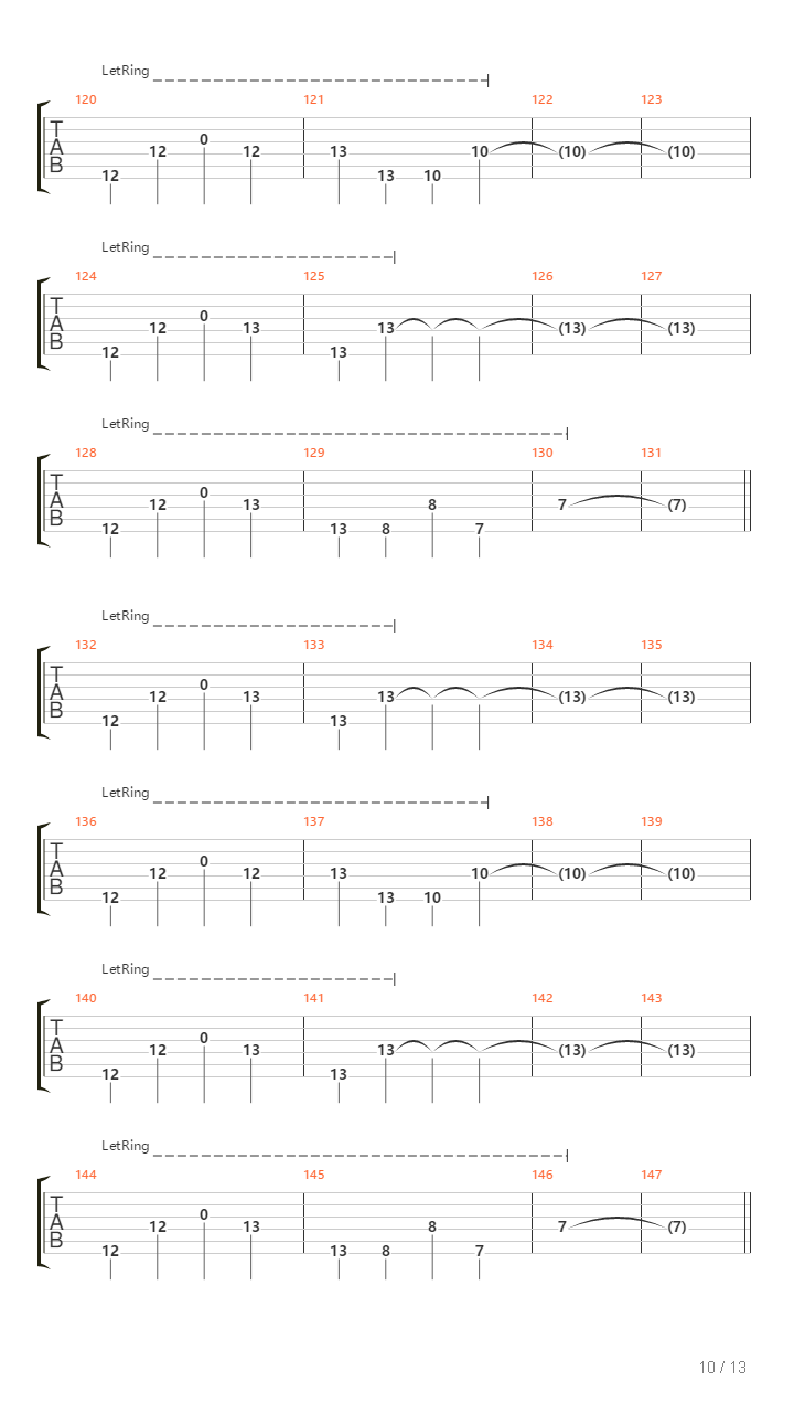 Long Way Down吉他谱