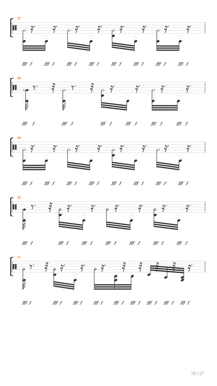 Song 2吉他谱