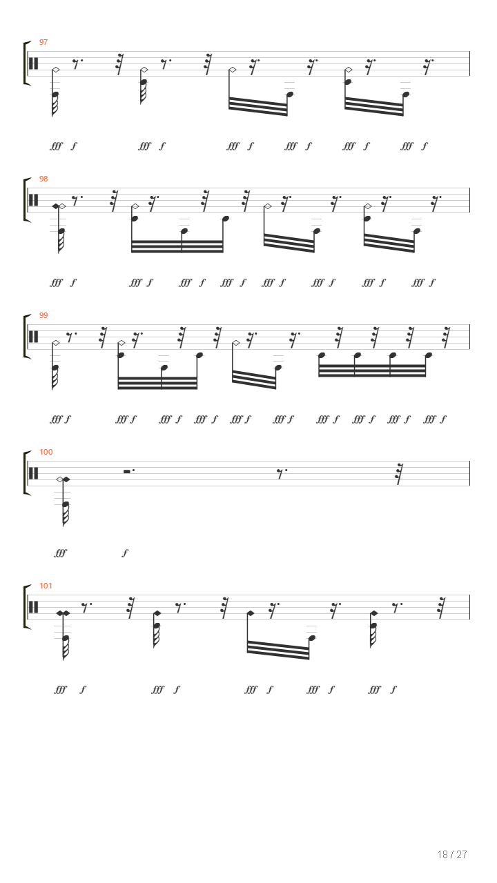 Song 2吉他谱