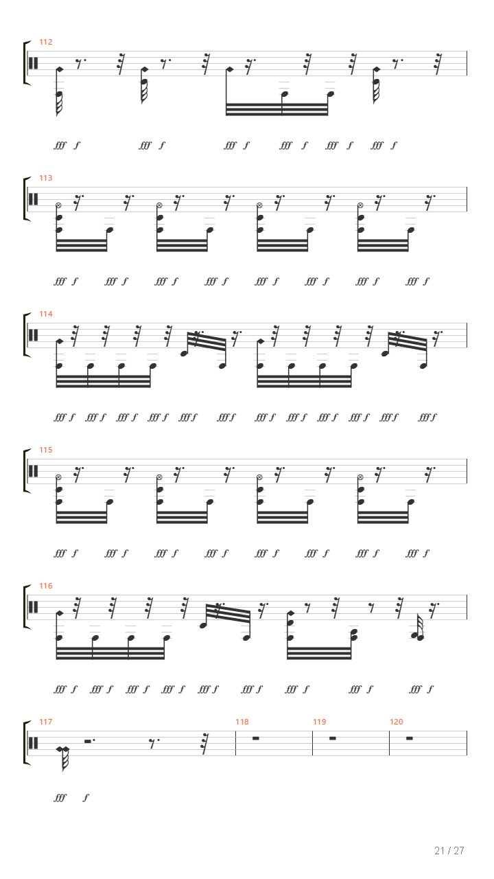 Song 2吉他谱