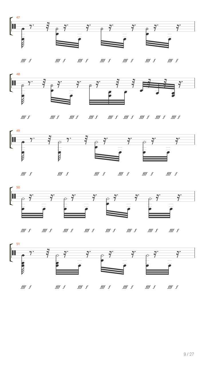 Song 2吉他谱