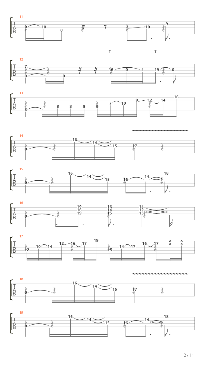 Objets De Vertu吉他谱