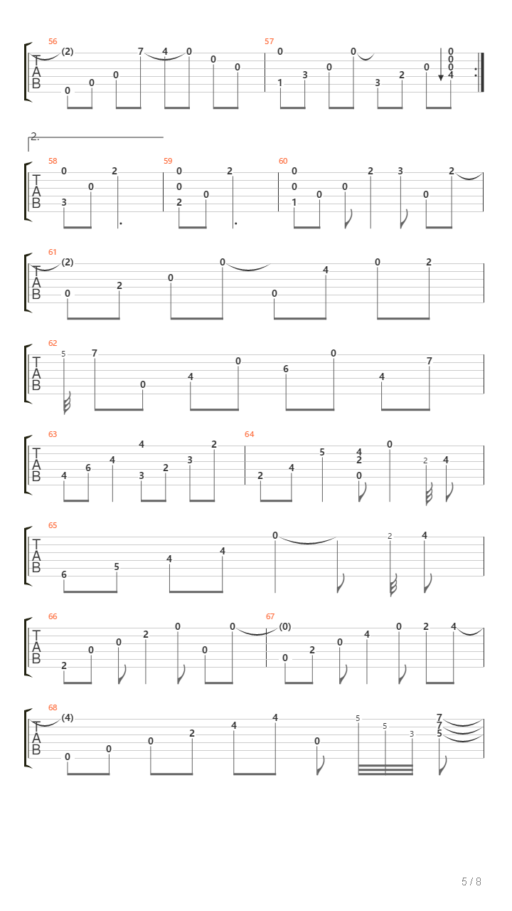 Hajimari吉他谱