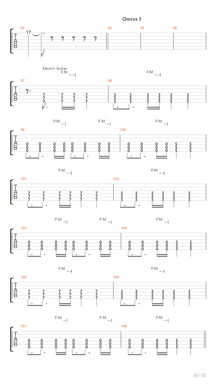 Point of No Return吉他谱