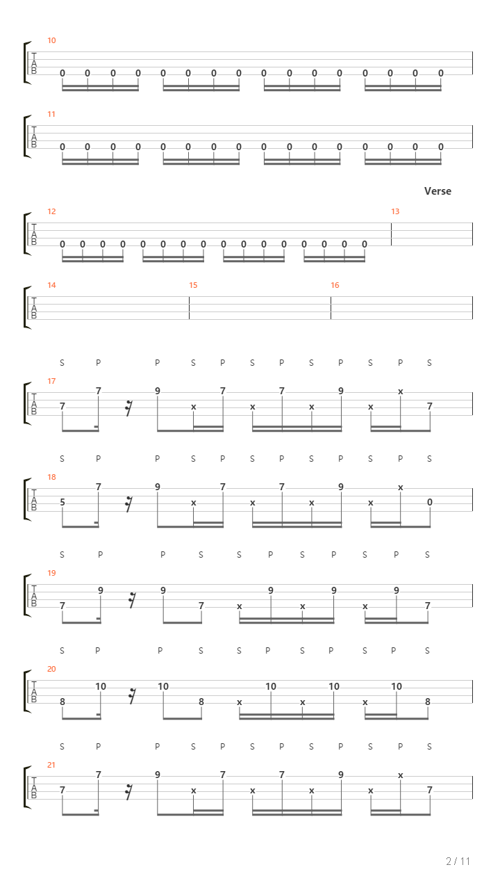 Can't stop吉他谱