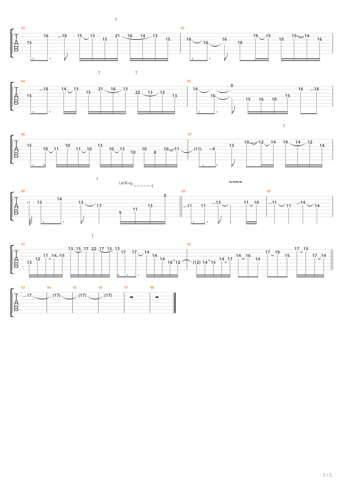 Lysis吉他谱