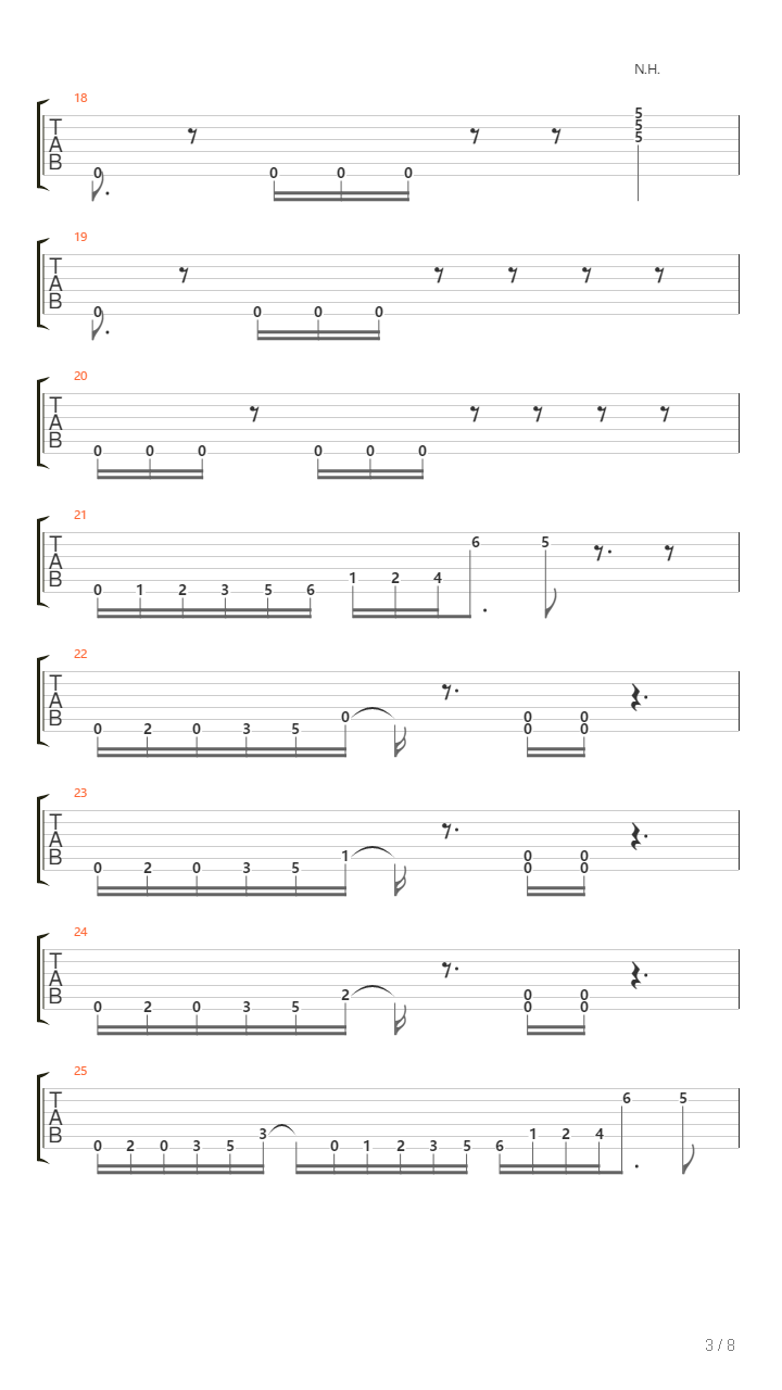 Kashmir吉他谱