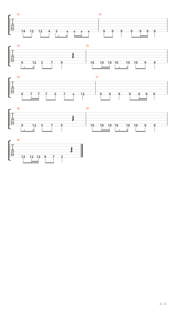 换弦练习曲吉他谱