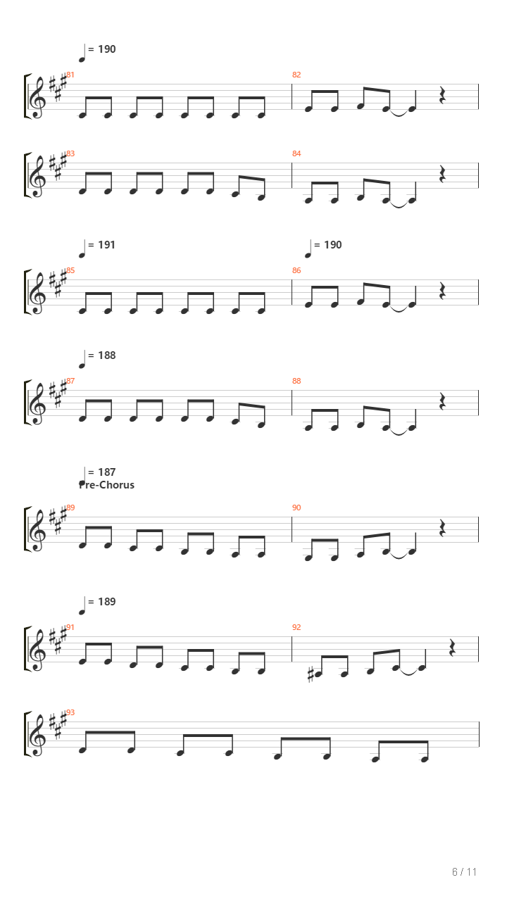 Train―Train吉他谱