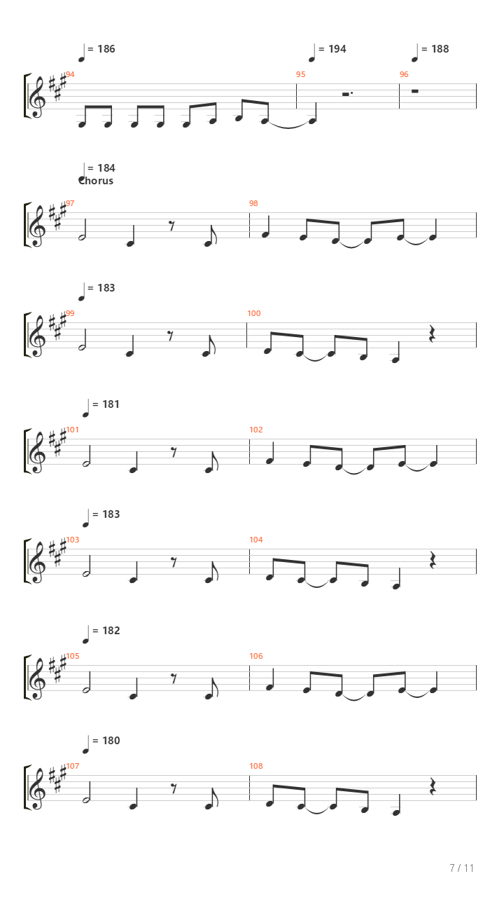 Train―Train吉他谱