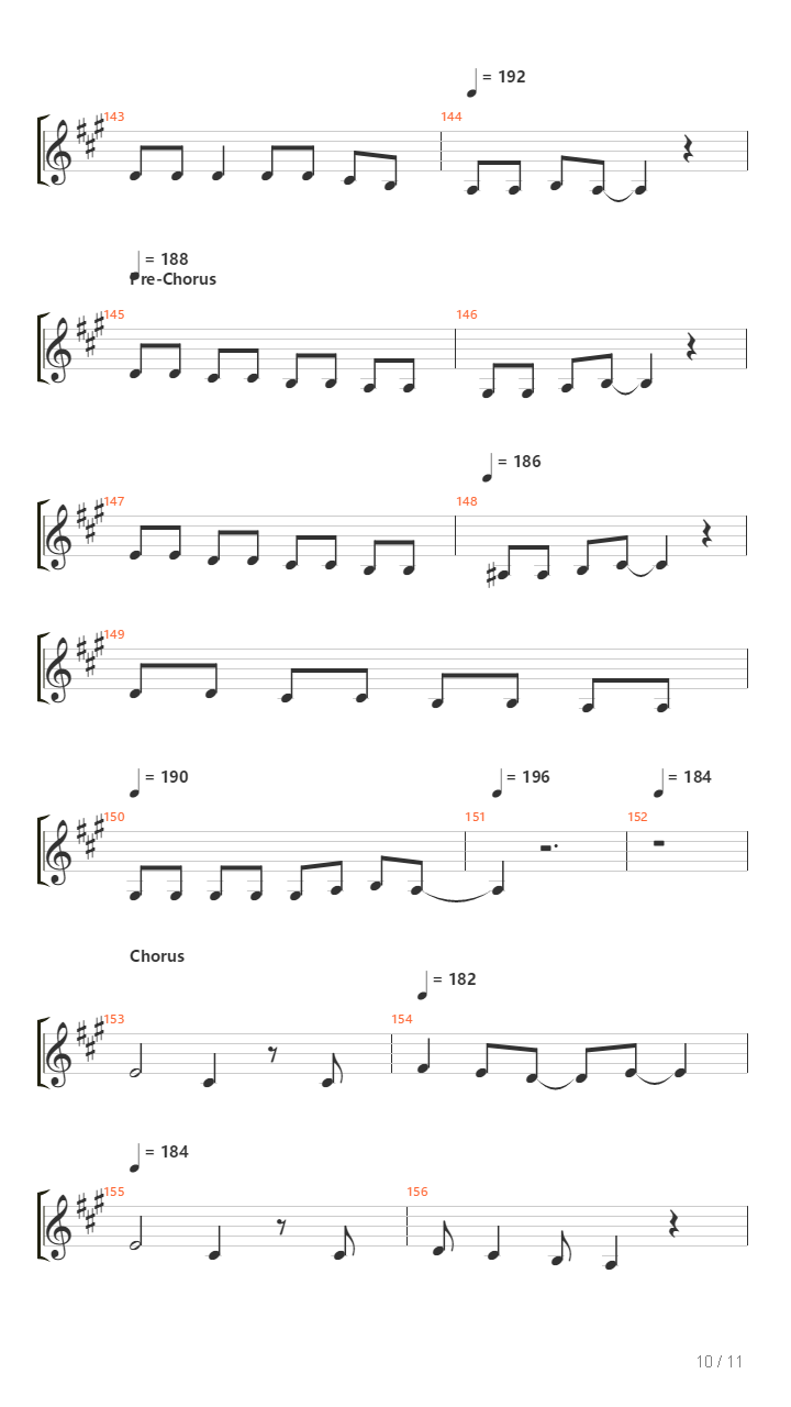 Train―Train吉他谱