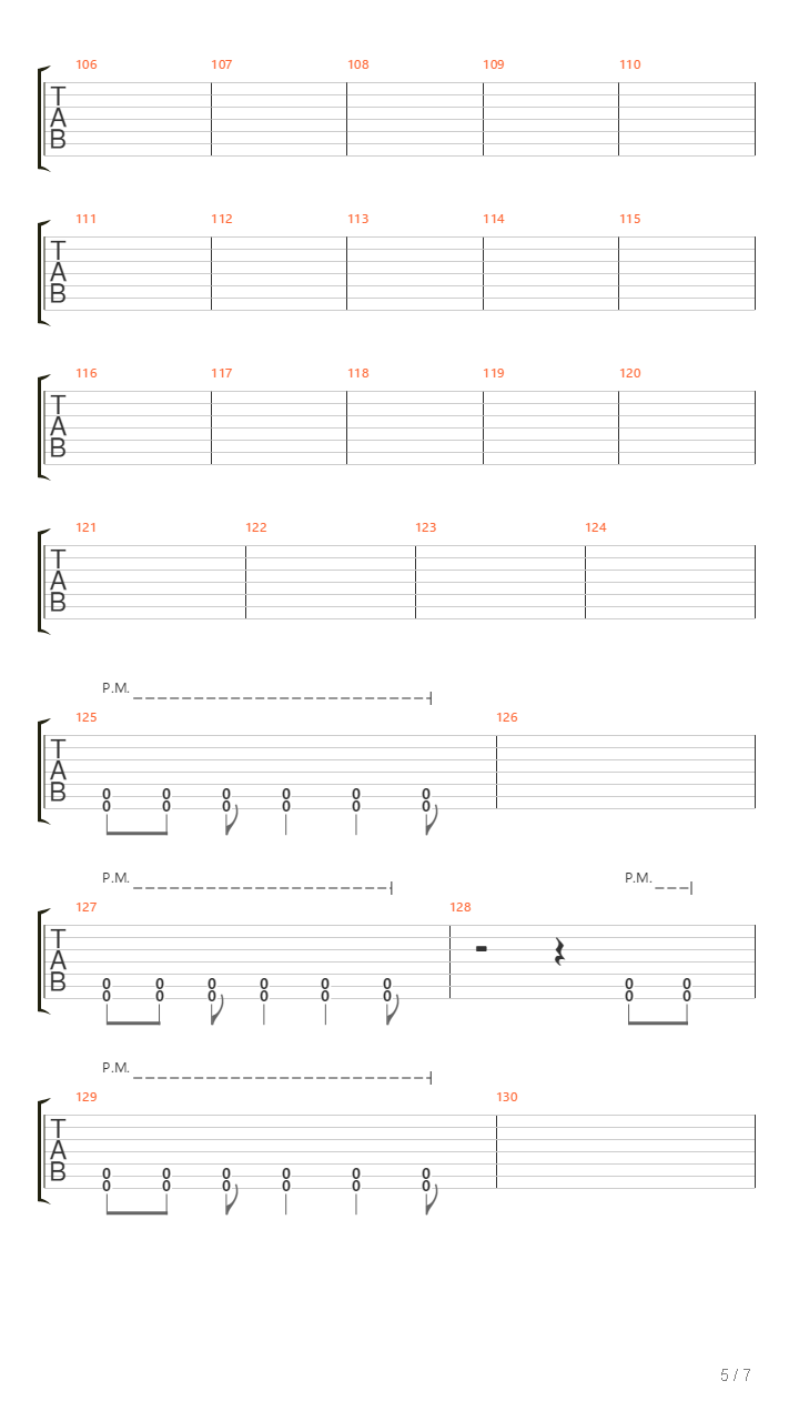 Traces吉他谱