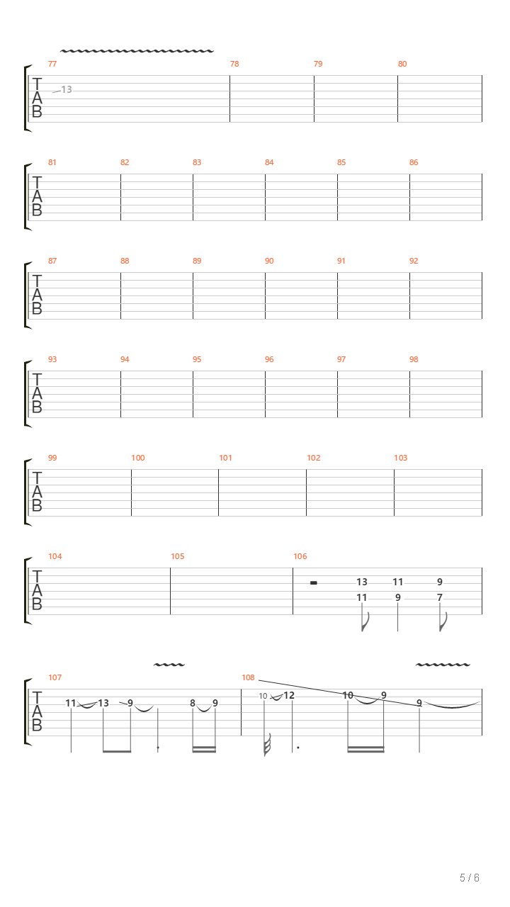 Aurora吉他谱