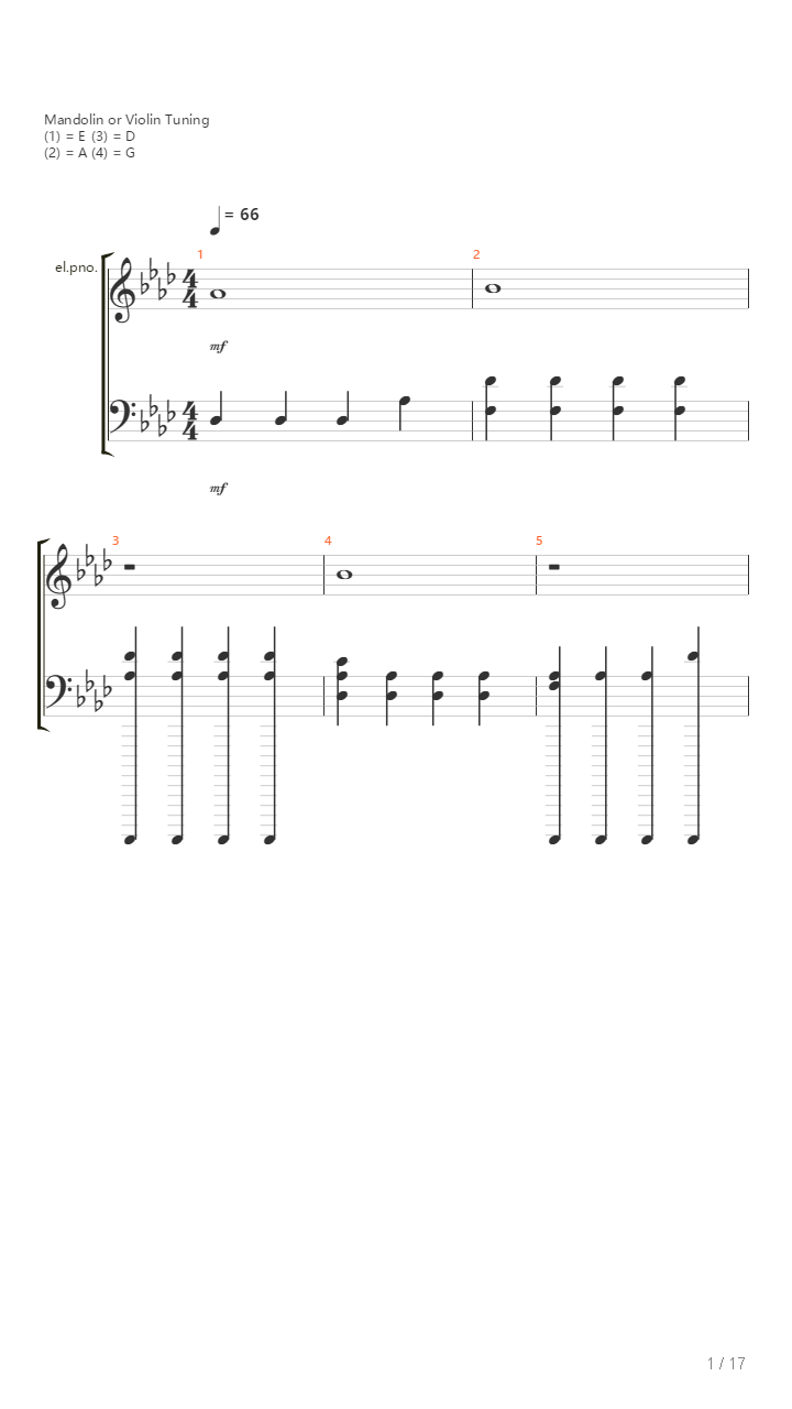 Moon halo吉他谱